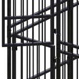 Outdoor Dog Kennel Steel 12.9 m?