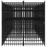 Outdoor Dog Kennel Steel 14.75 m?