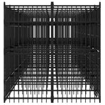 Outdoor Dog Kennel Steel 16,59 m²