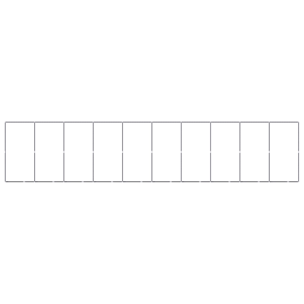 Outdoor Dog Kennel Steel 18.43 m²