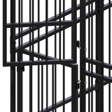 Outdoor Dog Kennel Steel 9.22 m?