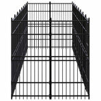 Outdoor Dog Kennel Steel 14,75 m²