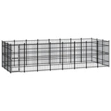 Outdoor Dog Kennel Steel 22.12 m?