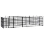 Outdoor Dog Kennel Steel 24,88 m²