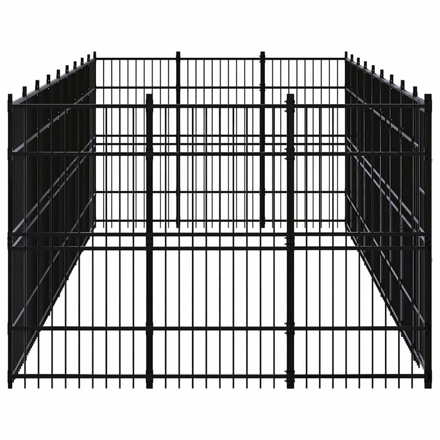Outdoor Dog Kennel Steel 24,88 m²