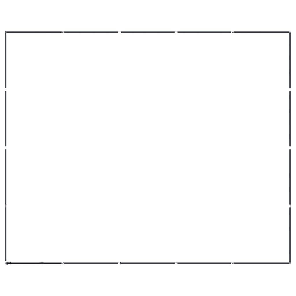 Outdoor Dog Kennel Steel 18.43 m²