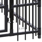 Outdoor Dog Kennel Steel 29,49 m²