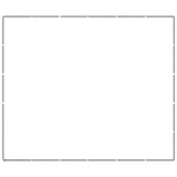 Outdoor Dog Kennel Steel 27.65 m² - Top-Down View