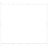 Outdoor Dog Kennel Steel 38.71 m² - Top-Down View