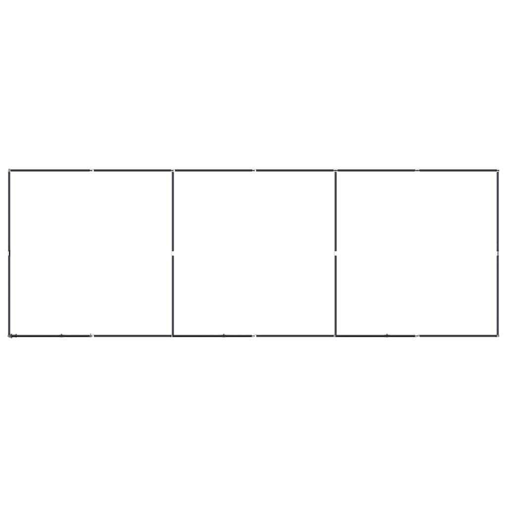 Outdoor Dog Kennel Steel 11.06 m?