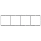 Outdoor Dog Kennel Steel 14.75 m² - Top-Down View