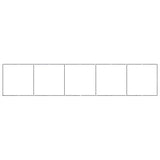 Outdoor Dog Kennel Steel 18.43 m² - Top-Down View