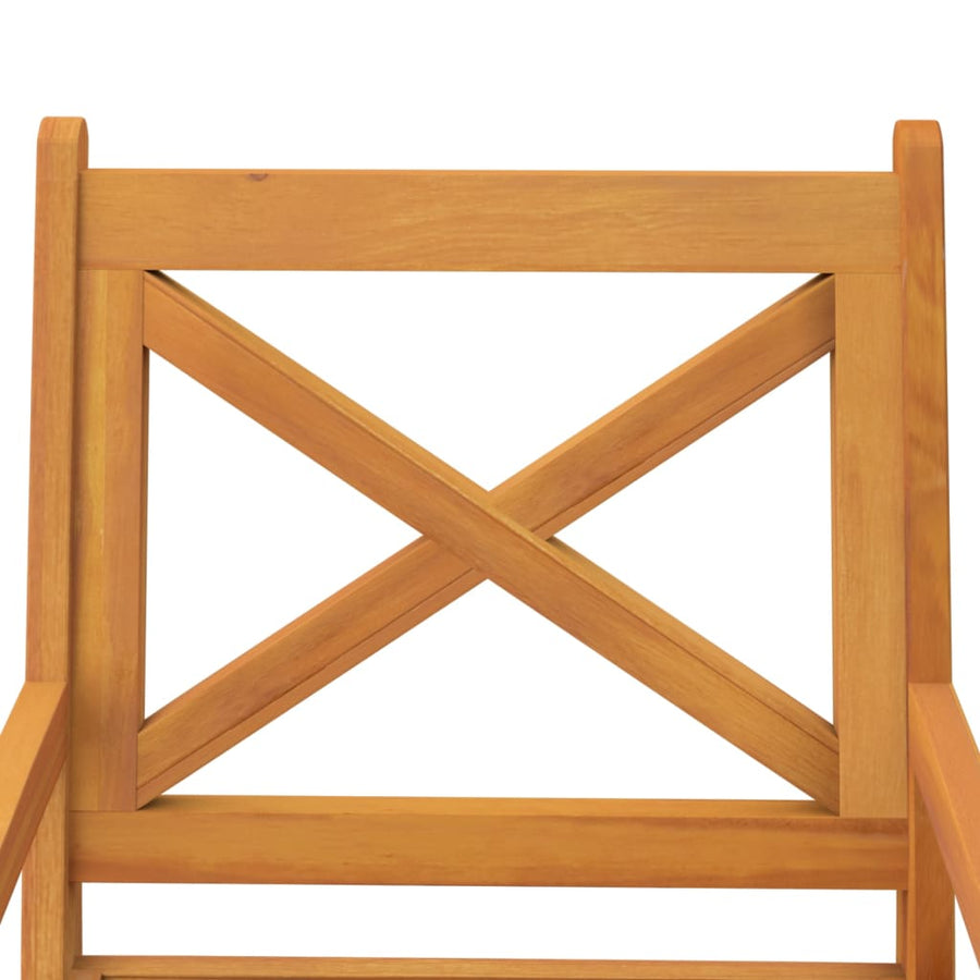 Outdoor Dining Chairs 6 pcs Solid Wood Acacia