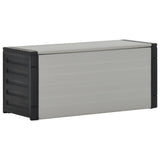 Garden Waste Basket Grey 85x34x40 cm