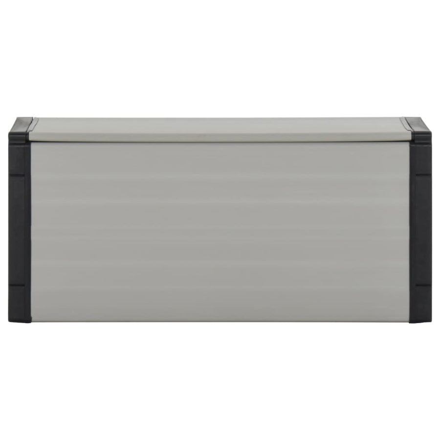 Garden Waste Basket Grey 85x34x40 cm