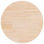 Table Top ?0x2.5 cm Solid Wood Pine