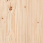 Table Top ?0x2.5 cm Solid Wood Pine