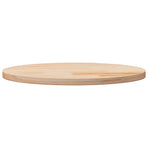 Table Top ?0x2.5 cm Solid Wood Pine