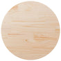 Table Top ?0x2.5 cm Solid Wood Pine