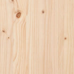 Table Top ?0x2.5 cm Solid Wood Pine