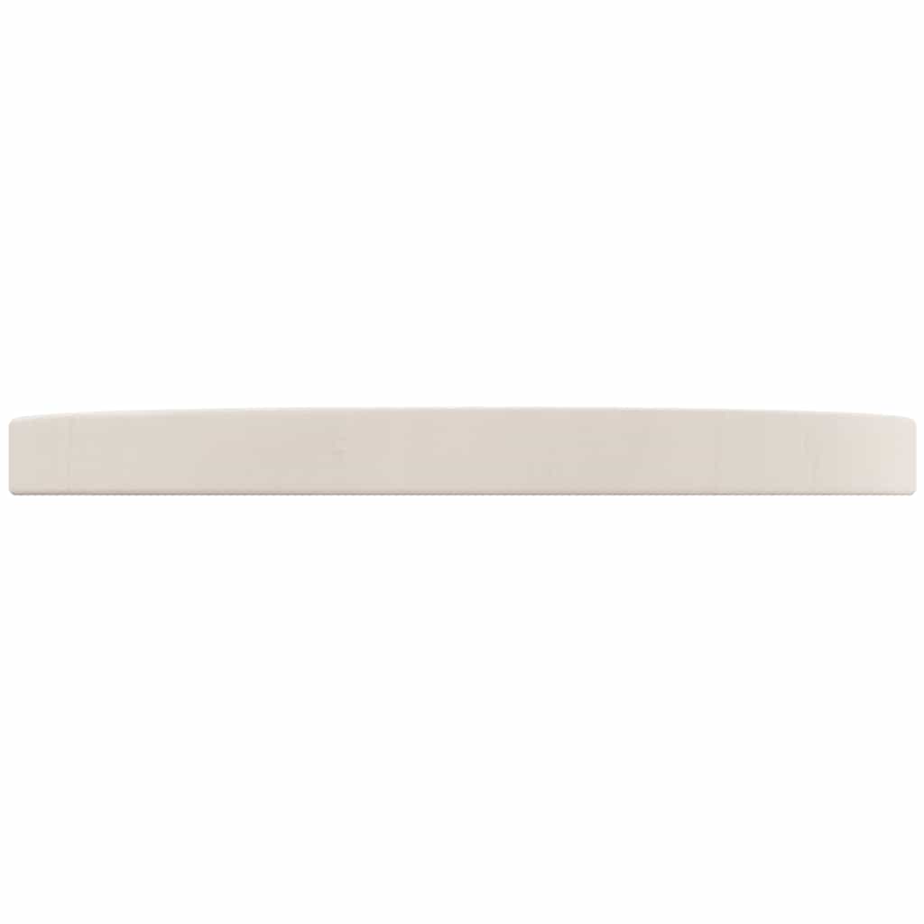Table Top White ?0x2.5 cm Solid Wood Pine