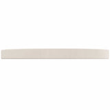 Table Top White ?0x2.5 cm Solid Wood Pine - Side View