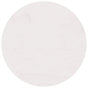 Table Top White ?0x2.5 cm Solid Wood Pine