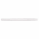 Table Top White ?0x2.5 cm Solid Wood Pine