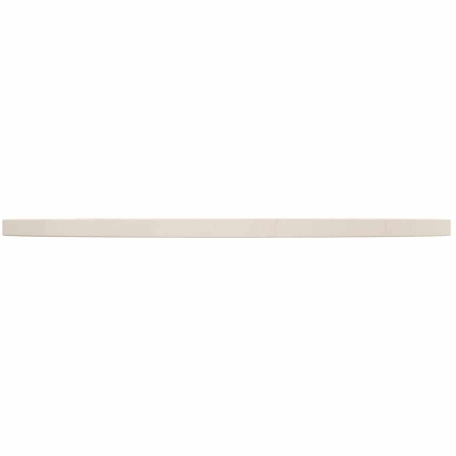 Table Top White Ø70x2.5 cm Solid Wood Pine