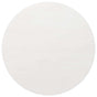Table Top White ?0x2.5 cm Solid Wood Pine