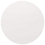 Table Top White ?0x2.5 cm Solid Wood Pine