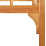 Garden Bench 125 cm Solid Wood Acacia - 45-Degree Angle