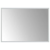 LED Bathroom Mirror 70x50 cm - Front View