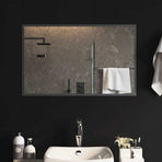 LED Bathroom Mirror 80x50 cm