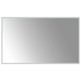 LED Bathroom Mirror 100x60 cm - Front View