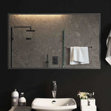LED Bathroom Mirror 100x60 cm - Side View