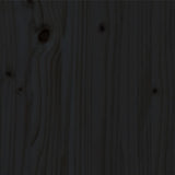 Bed Frame without Mattress Black 183x203 cm King - Close-Up Angle