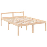 Senior Bed without Mattress 135x190 cm - Side View