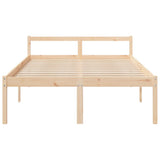 Senior Bed without Mattress 135x190 cm - Top-Down View