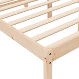 Senior Bed without Mattress 183x203 cm King - Close-Up Angle