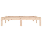 Bed Frame without Mattress 135x190 cm - Top-Down View