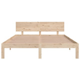 Bed Frame without Mattress 150x200 cm - Top-Down View