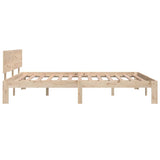 Bed Frame without Mattress 150x200 cm - 45-Degree Angle
