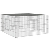 Rabbit Cage 110x110x55 cm Galvanised Iron