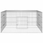 Rabbit Cage 110x110x55 cm Galvanised Iron