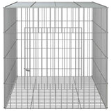 Rabbit Cage 78x54x54 cm Galvanised Iron - 45-Degree Angle