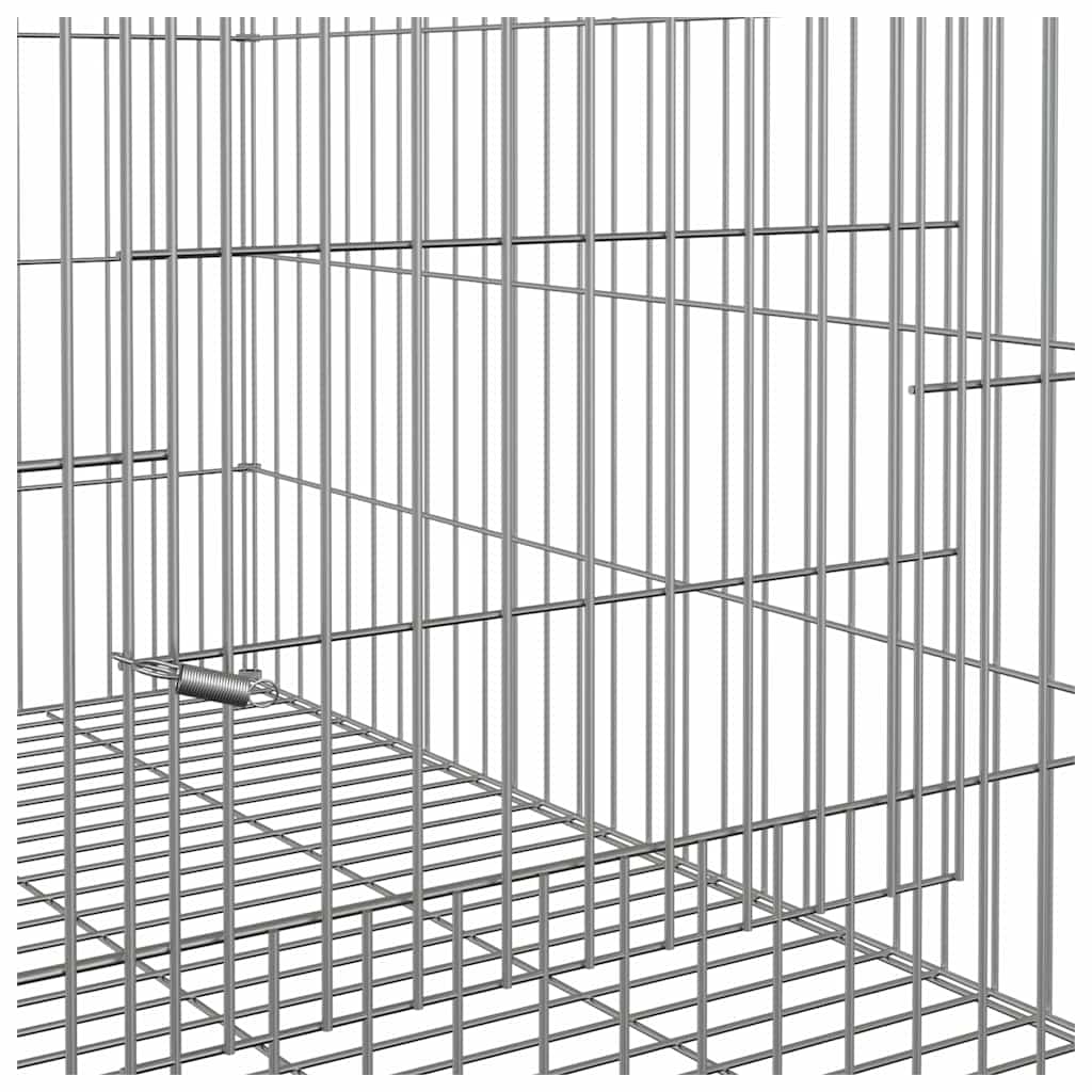 Rabbit Cage 78x54x54 cm Galvanised Iron