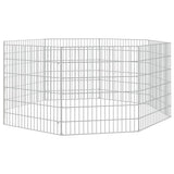 Free Range Animal Enclosure 8-Panel 54x60 cm Galvanised Iron