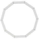 Free Range Animal Enclosure 10-Panel 54x60 cm Galvanised Iron - Close-Up Angle