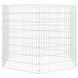 Free Range Animal Enclosure 6-Panel 54x80 cm Galvanised Iron